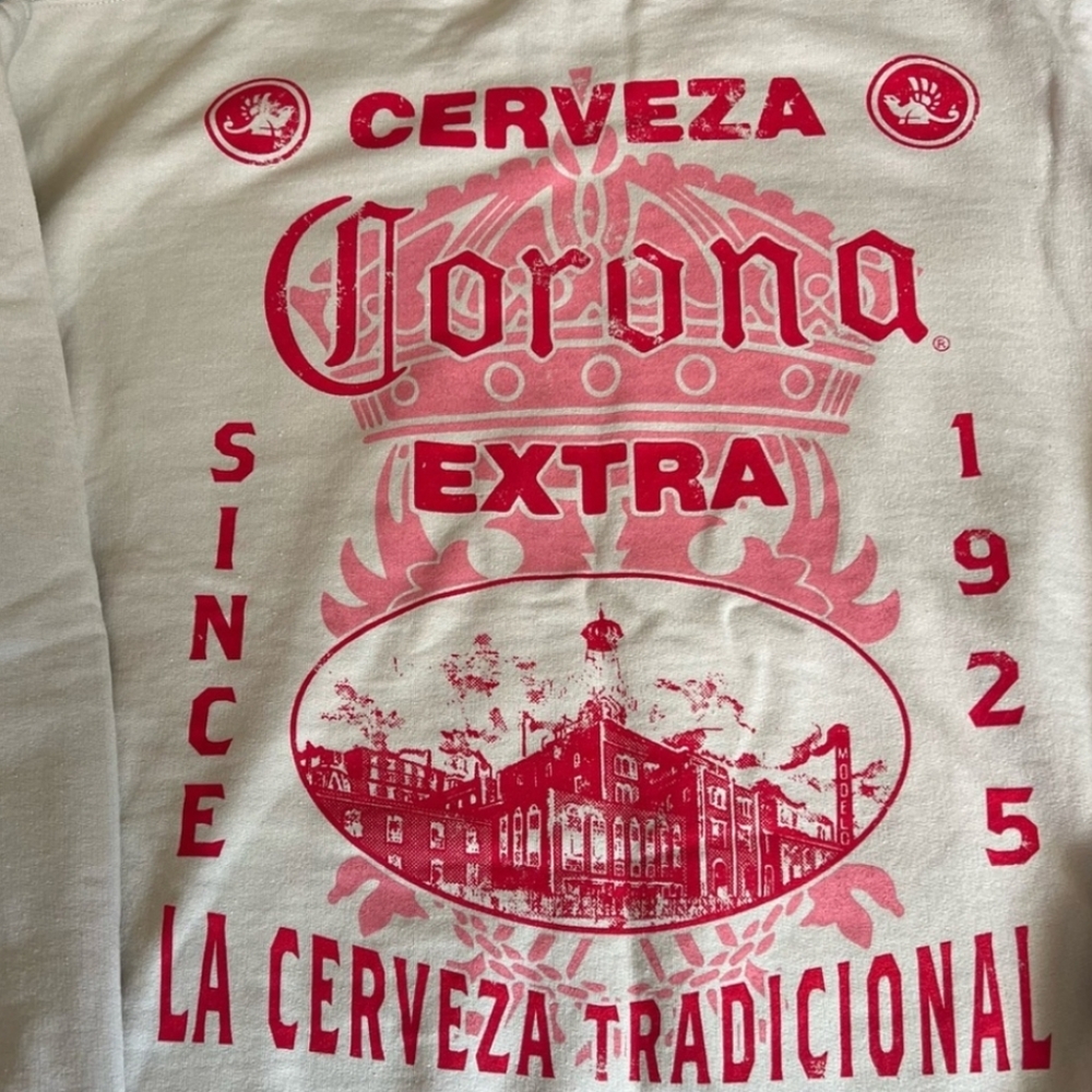 NWOT Unisex Corona Crewneck Sweatshirt - Picture 7 of 8